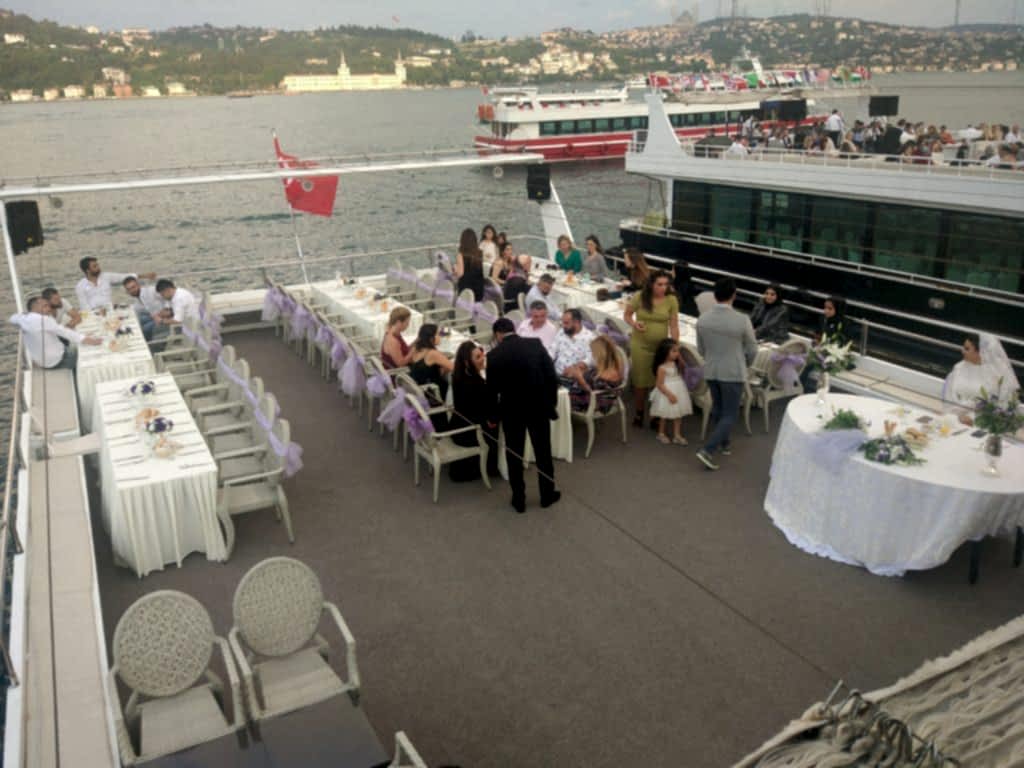 teknede düğün